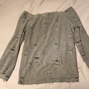 Off the Shoulder Dejavu Top